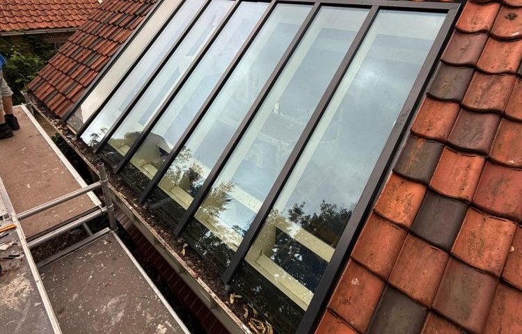 Lichtstraat met zonwerend glas